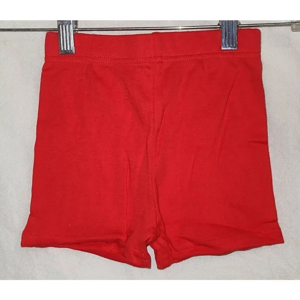 Lot of 2 Size 4T Toddler Boys Spiderman Pajamas Shirt Shorts PJ Set Red and blue - Picture 8 of 14